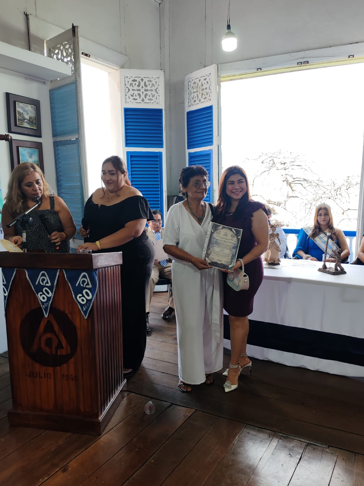 Entrega de certificado