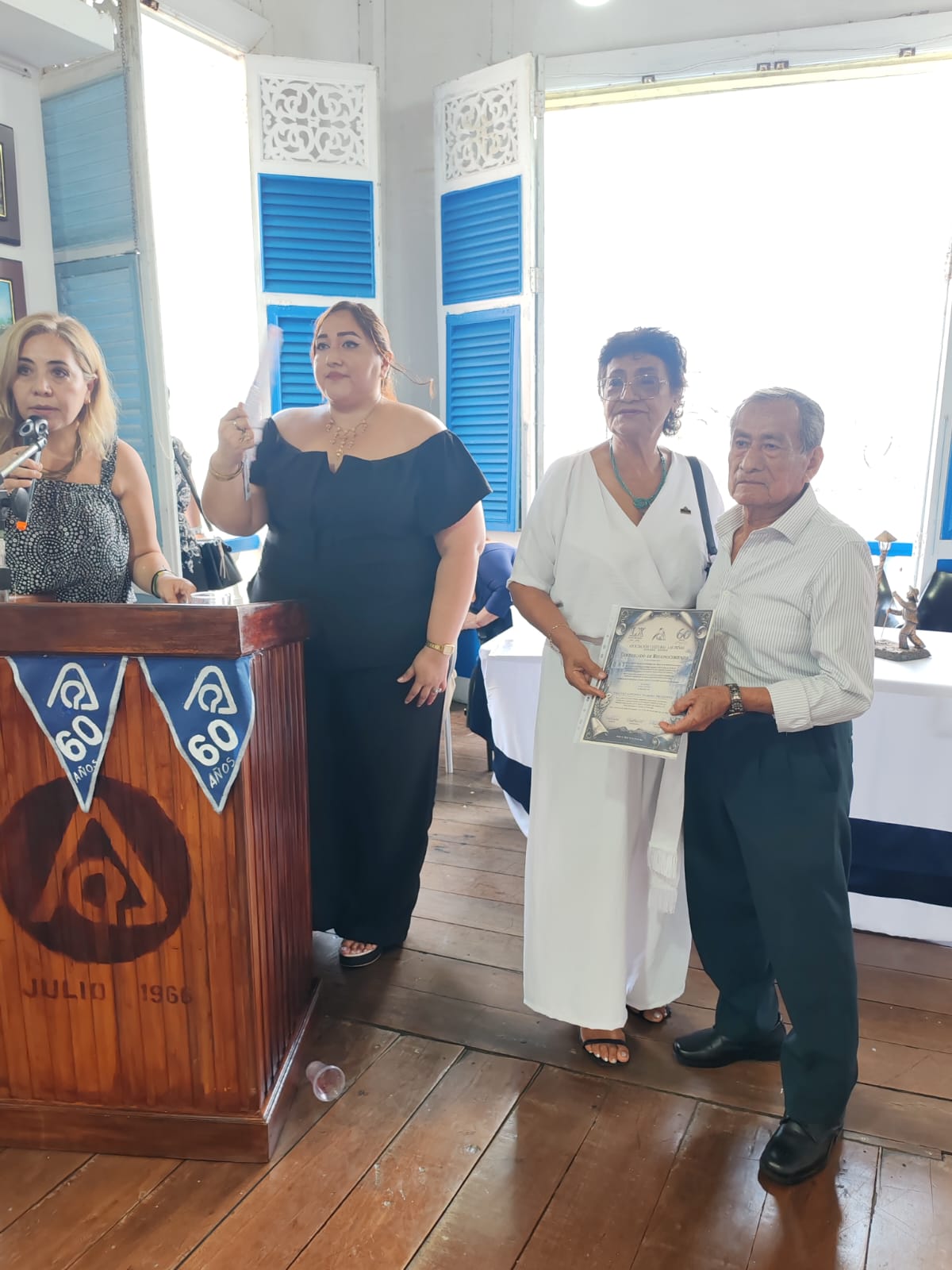 Entrega de certificado