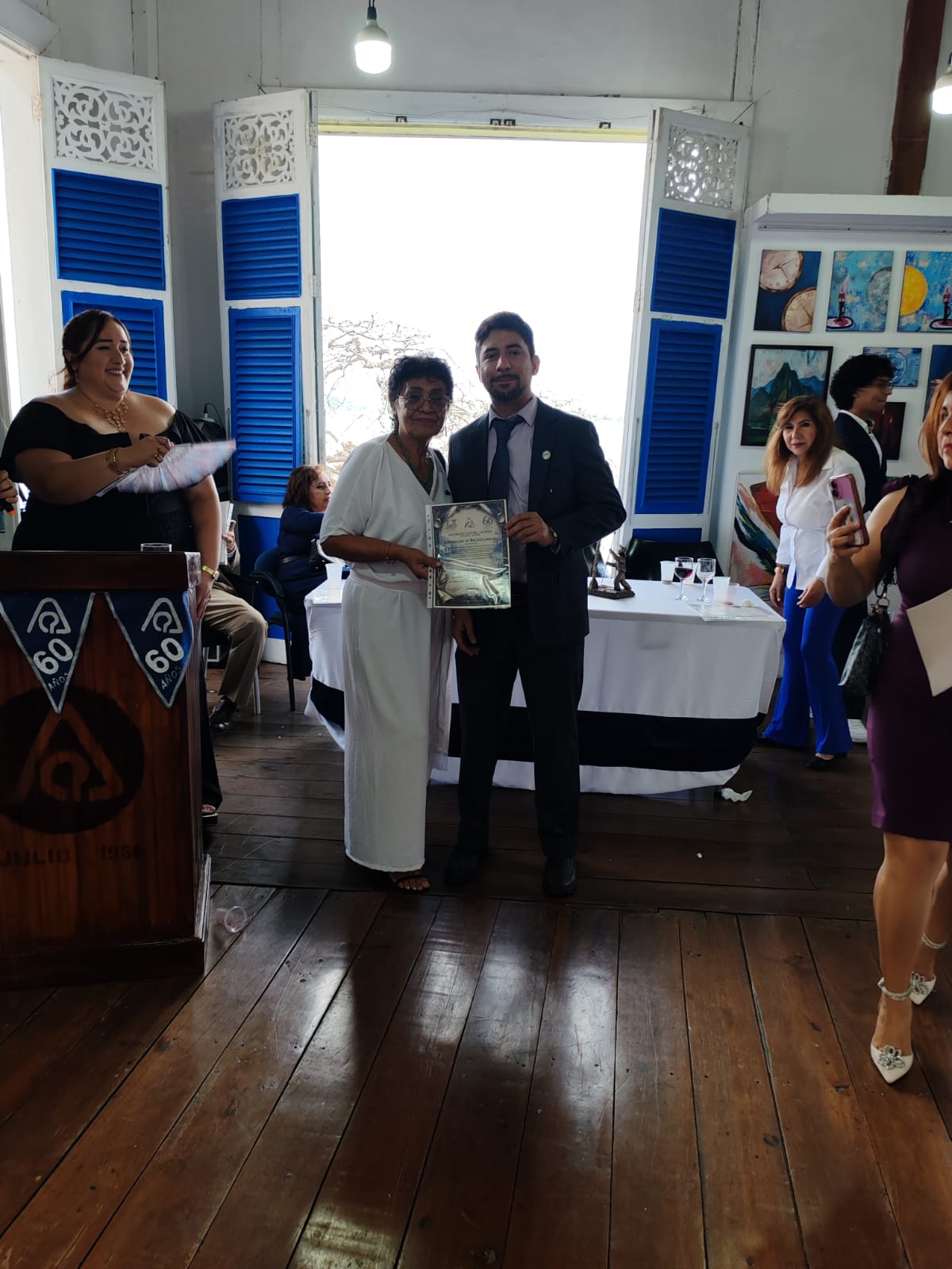 Entrega de certificado