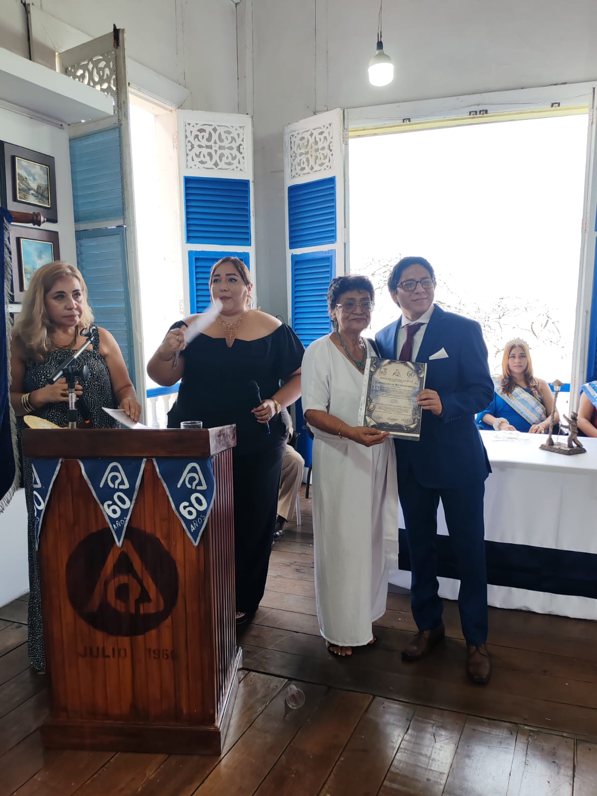 Entrega de certificado