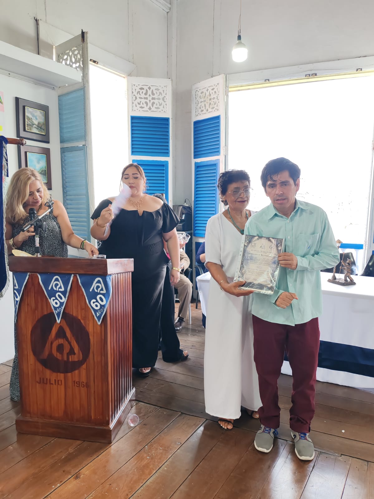 Entrega de certificado
