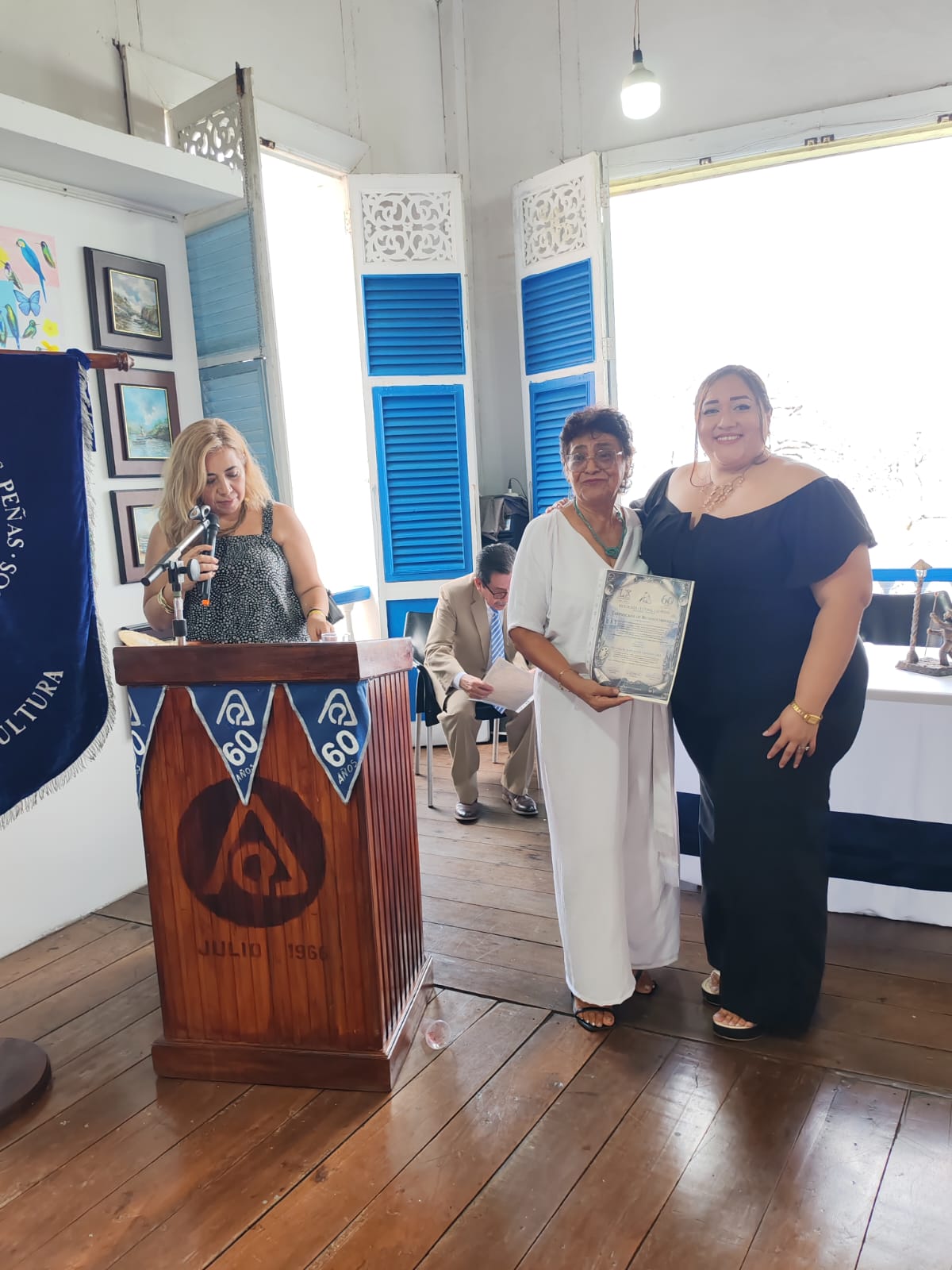 Entrega de certificado