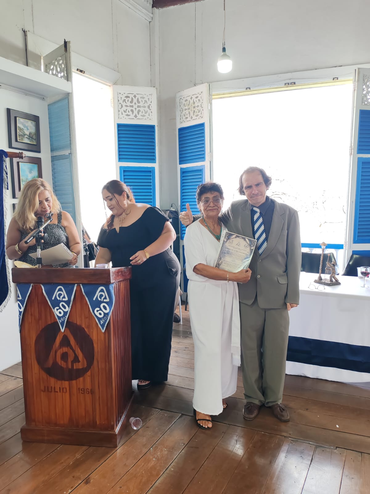 Entrega de certificado